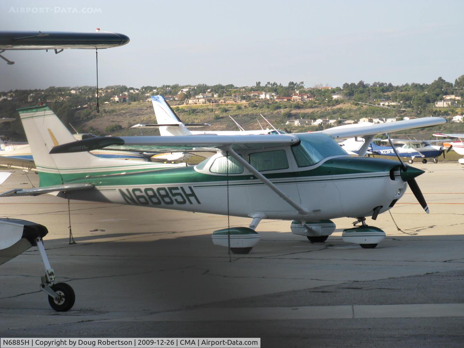 N6885H, 1975 Cessna 172M C/N 17265626, 1975 Cessna 172M, Lycoming O-320-E2D 150 Hp