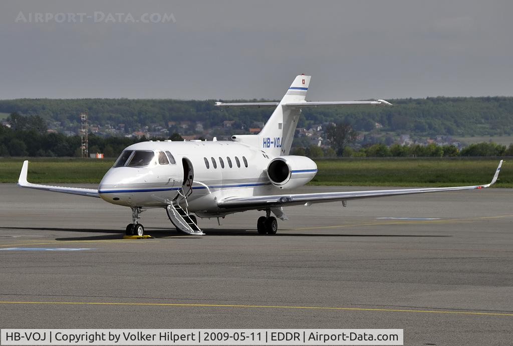 HB-VOJ, 2006 Raytheon Hawker 850XP C/N 258799, at scn