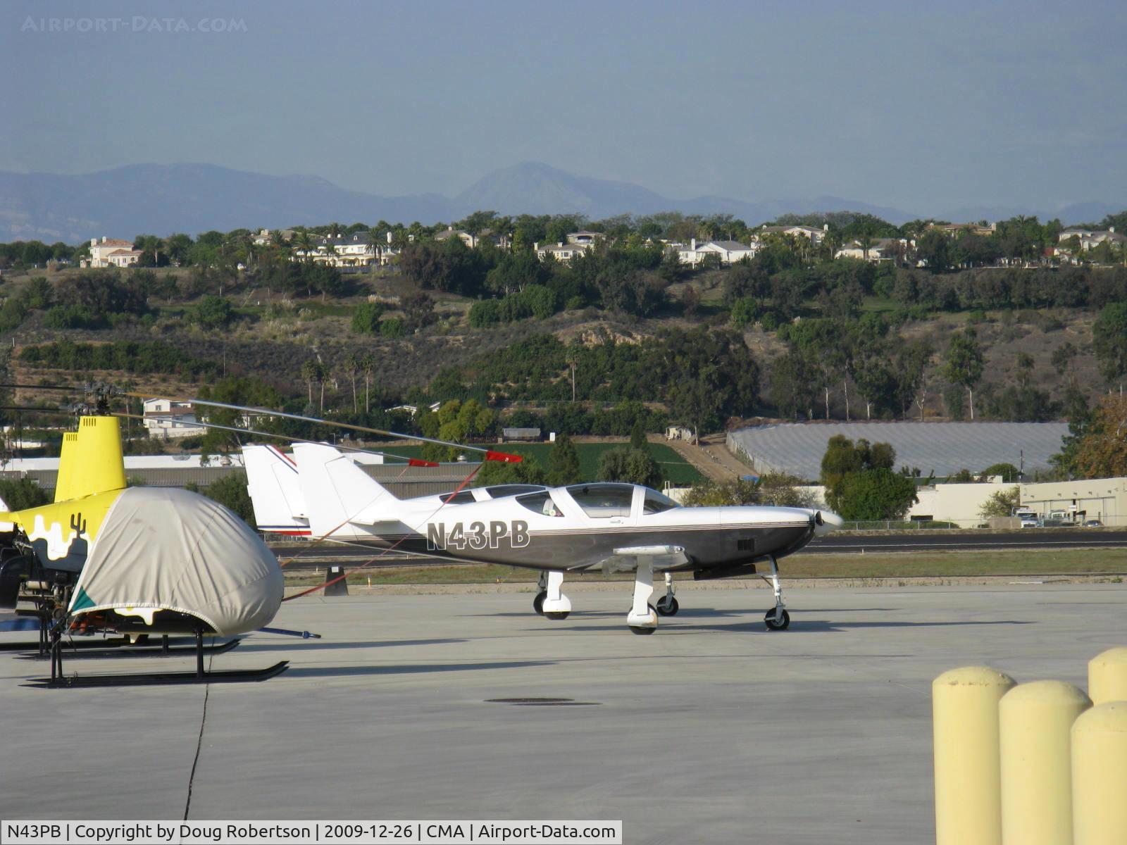 N43PB, 2001 Stoddard-Hamilton Glasair III C/N 3306, 2001 Broen GLASAIR III, Lycoming O-540 250 Hp, on Sun Air Jets ramp