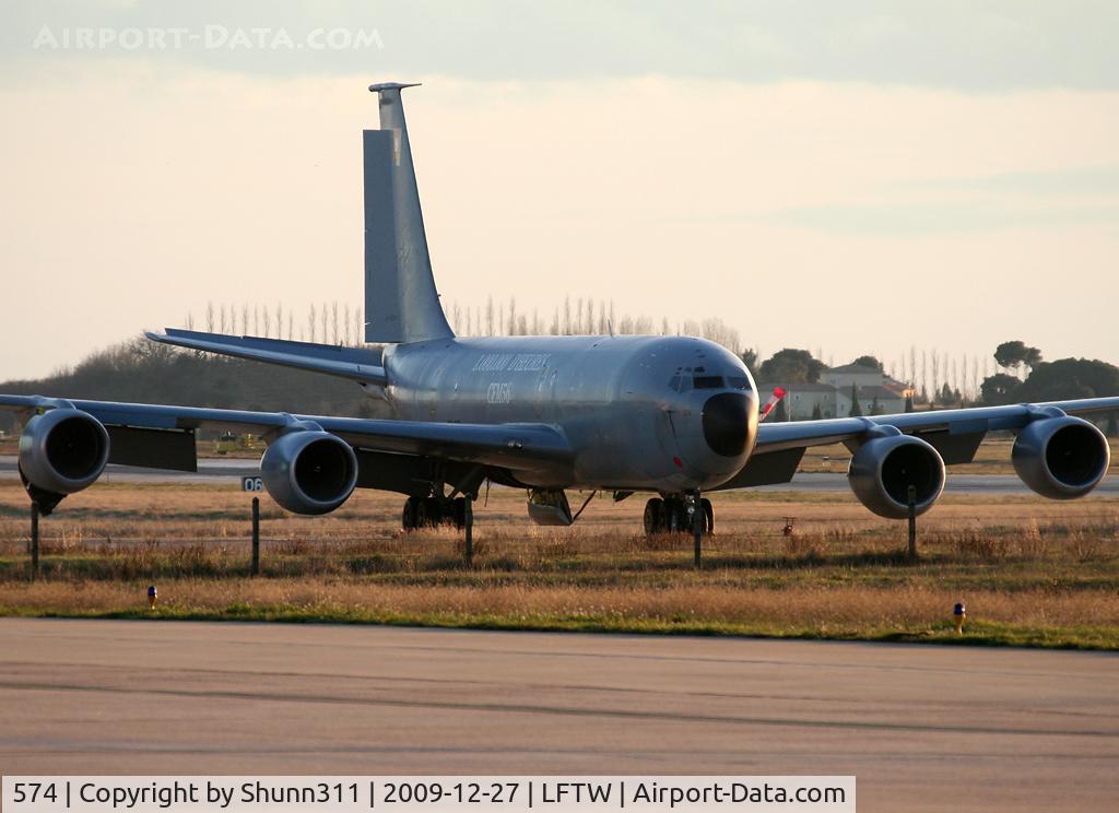574, 1962 Boeing KC-135R Stratotanker C/N 18557, Waiting outside 'Sabena Technics'