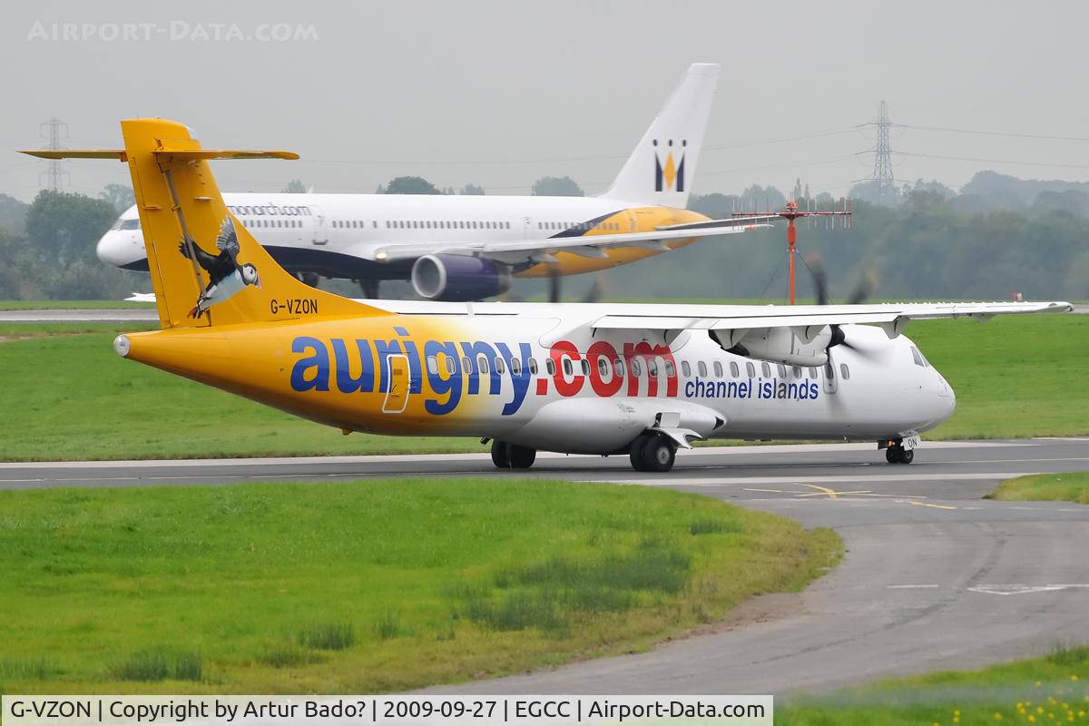 G-VZON, 2009 ATR 72-212A C/N 853, Aurigny Island