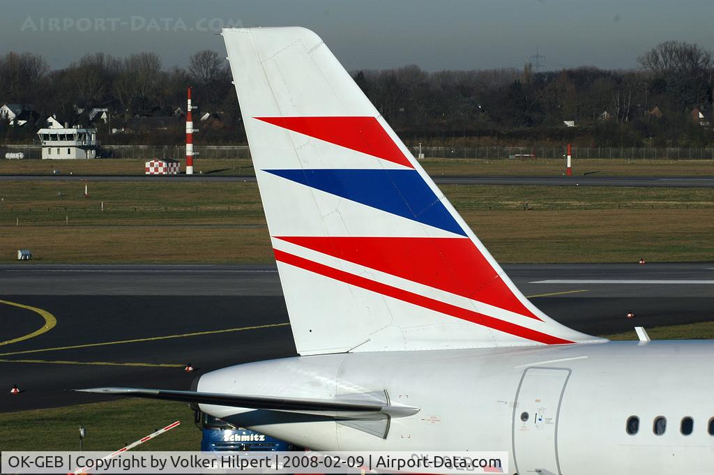 OK-GEB, 2001 Airbus A320-214 C/N 1450, at fra