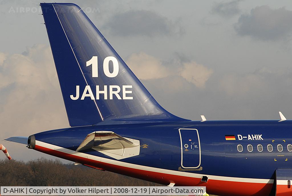 D-AHIK, 2008 Airbus A319-112 C/N 3560, at scn