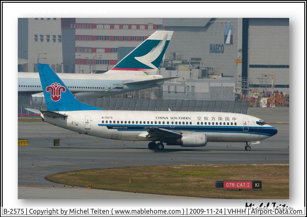 B-2575, 1999 Boeing 737-37K C/N 29408, China Southern Airlines