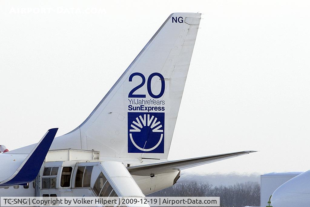 TC-SNG, 2008 Boeing 737-8HC C/N 36530, at scn