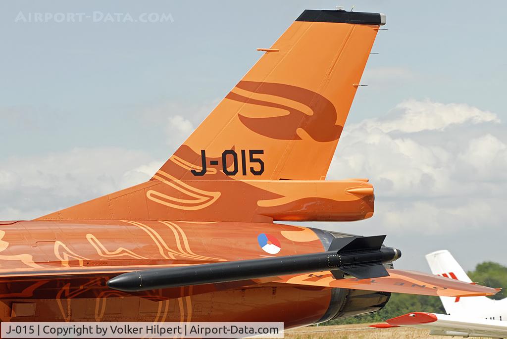 J-015, 1991 Fokker F-16A Fighting Falcon C/N 6D-171, Tiger Meet