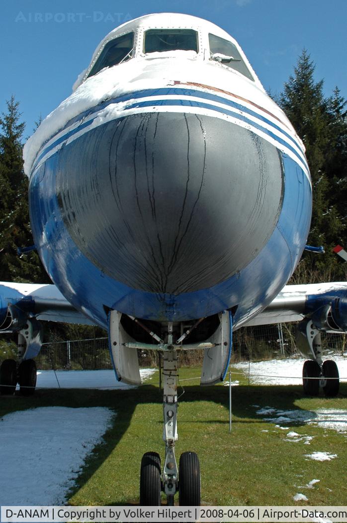D-ANAM, 1959 Vickers Viscount 814 C/N 368, at Hermeskeil