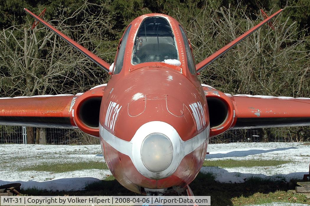 MT-31, Fouga CM-170R Magister C/N 288, at Hermeskeil