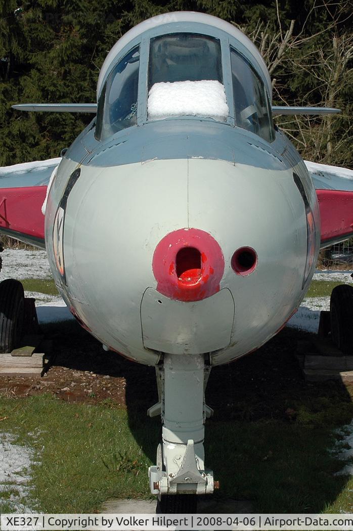 XE327, 1955 Hawker Sea Hawk FGA.6 C/N 6288, Unknown Seahawk at Hermeskeil