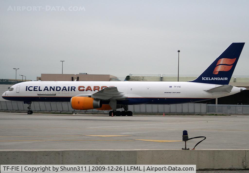 TF-FIE, 1989 Boeing 757-23APF C/N 24566, Parked at the Cargo area...