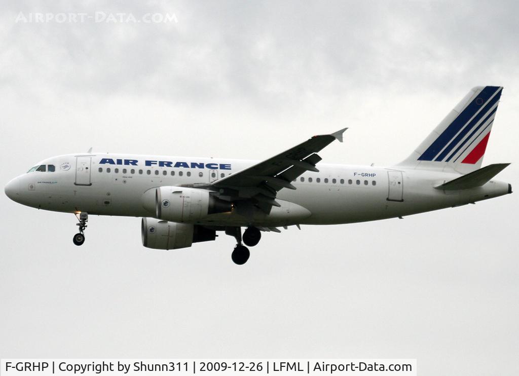 F-GRHP, 2000 Airbus A319-111 C/N 1344, Landing rwy 31R
