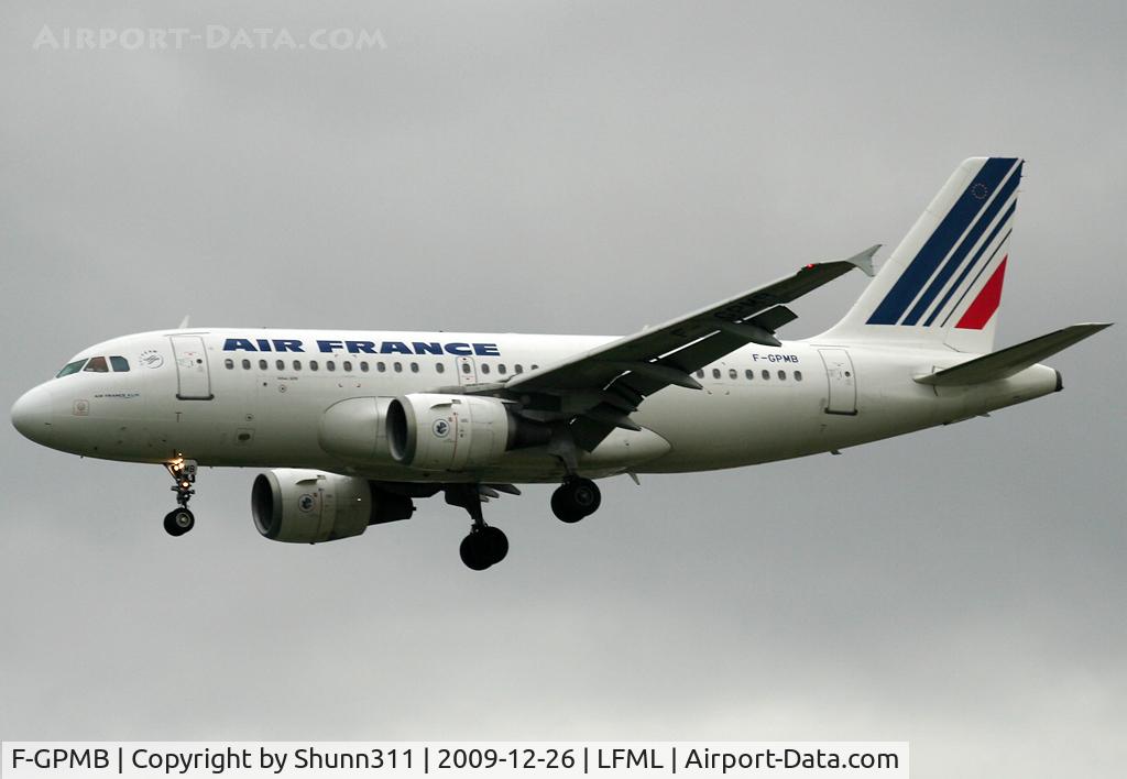 F-GPMB, 1996 Airbus A319-113 C/N 600, Landing rwy 31R