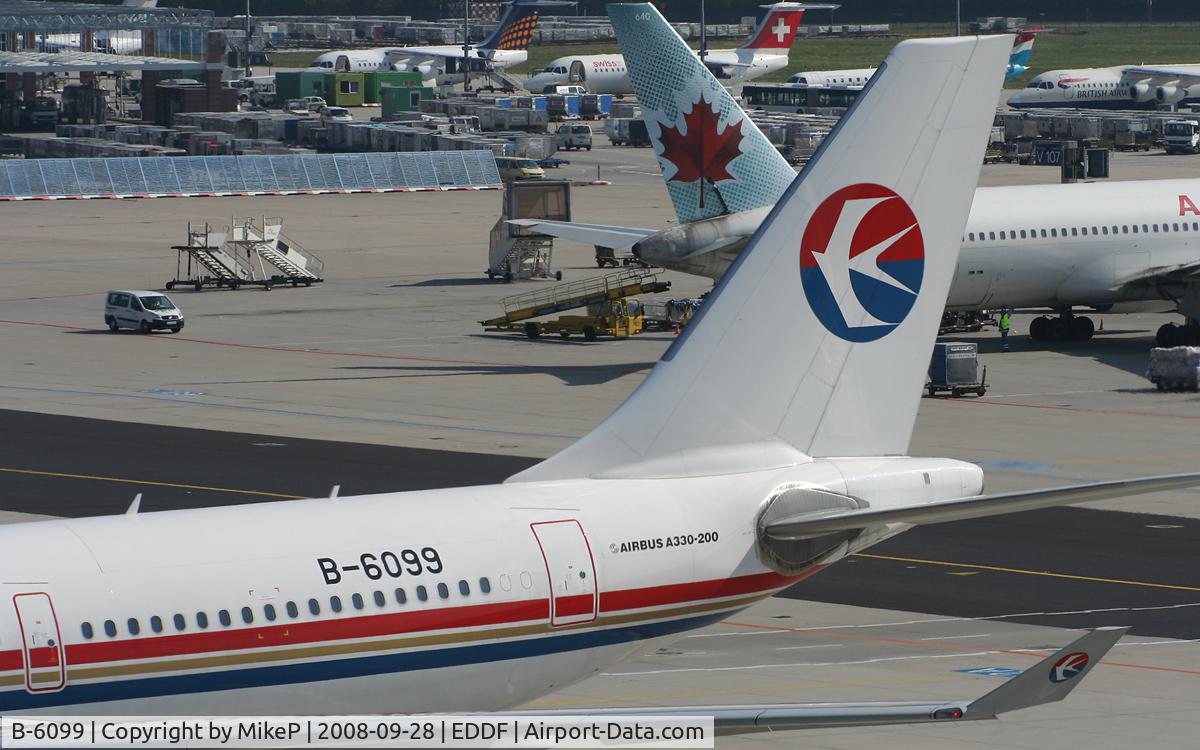 B-6099, 2008 Airbus A330-243 C/N 916, Busy T2 & remotes.