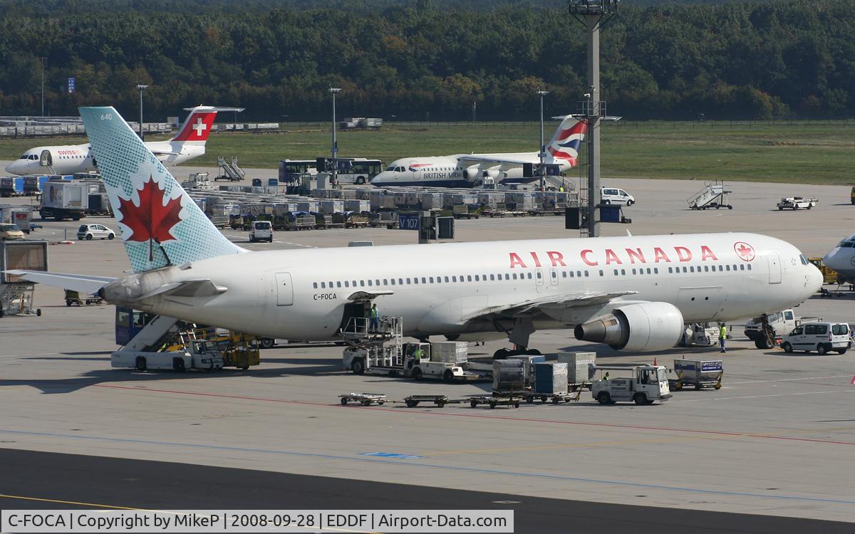 C-FOCA, 1990 Boeing 767-375/ER C/N 24575, Servicing remote to T2.