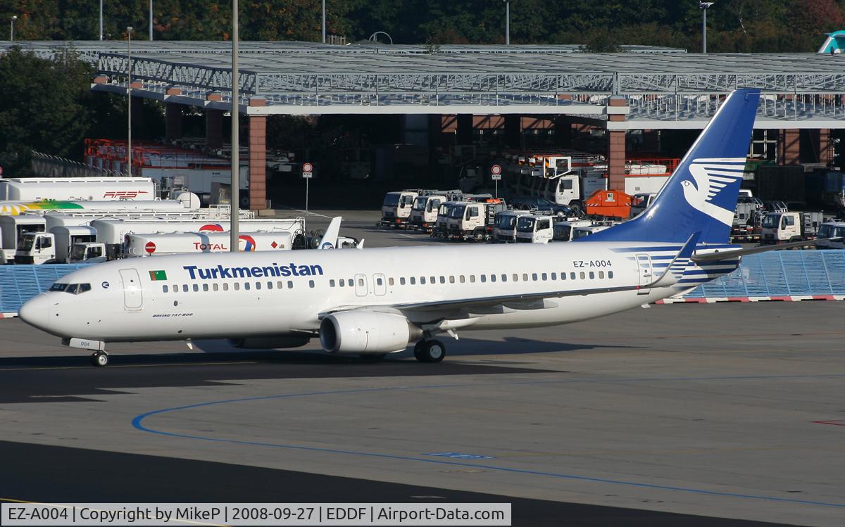 EZ-A004, 2007 Boeing 737-82K C/N 36088, Heading to gate on arrival.