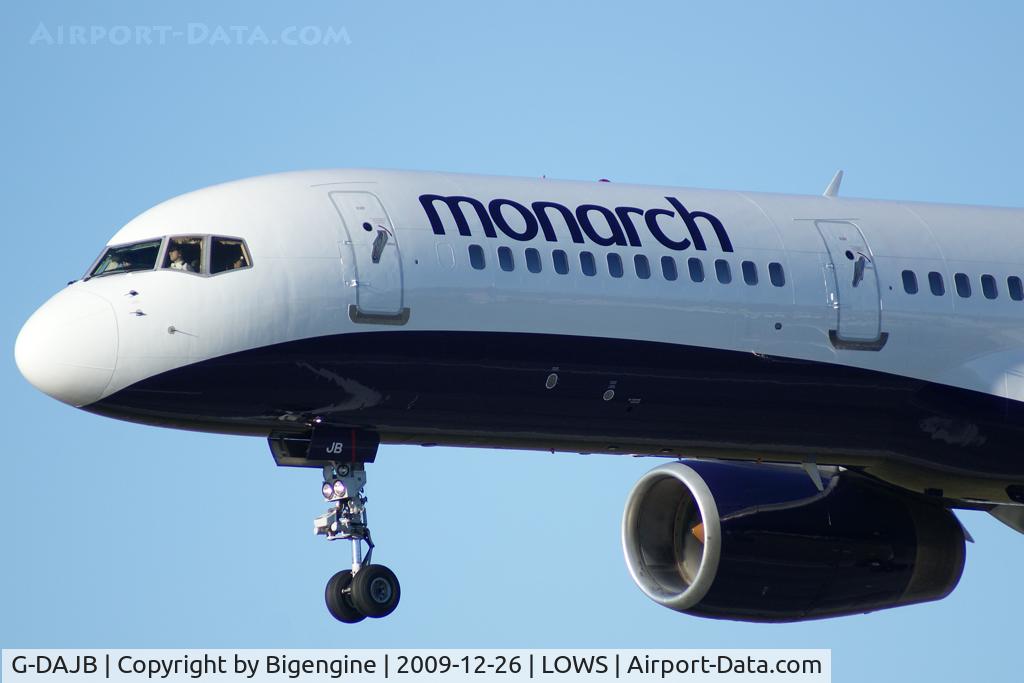 G-DAJB, 1987 Boeing 757-2T7 C/N 23770, Monarch Airlines