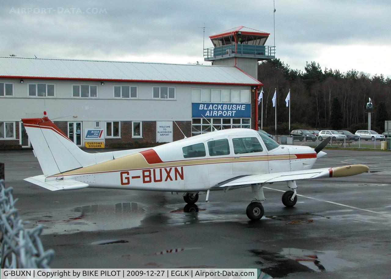 G-BUXN, 1976 Beech C23 Sundowner 180 Sundowner 180 C/N M-1752, NICE VISITING SUNDOWNER