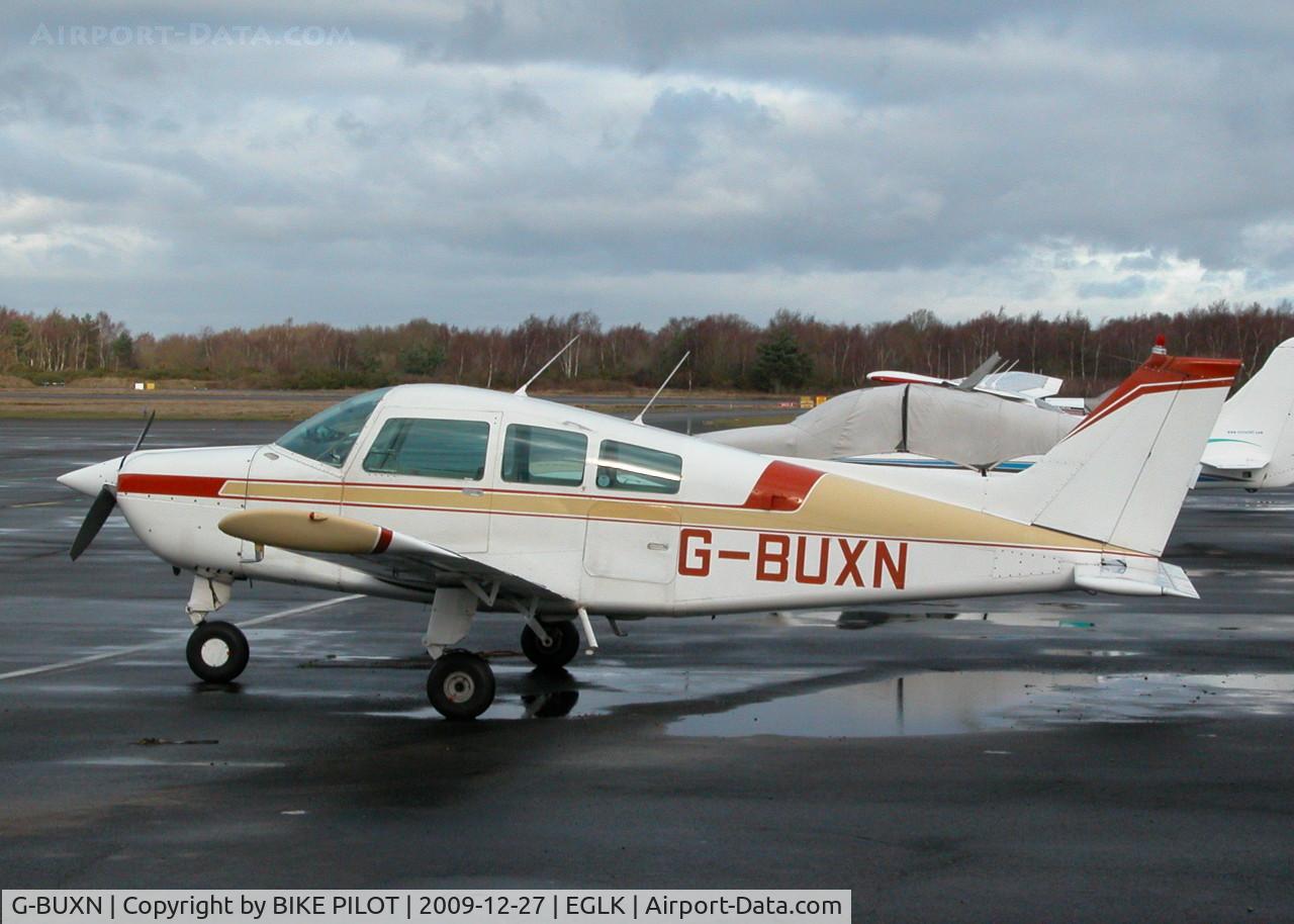 G-BUXN, 1976 Beech C23 Sundowner 180 Sundowner 180 C/N M-1752, NICE VISITING SUNDOWNER