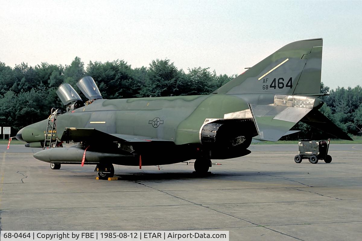 68-0464, 1968 McDonnell Douglas F-4E Phantom II C/N 3620, 86th TFW F-4E (KM25 slidescan)