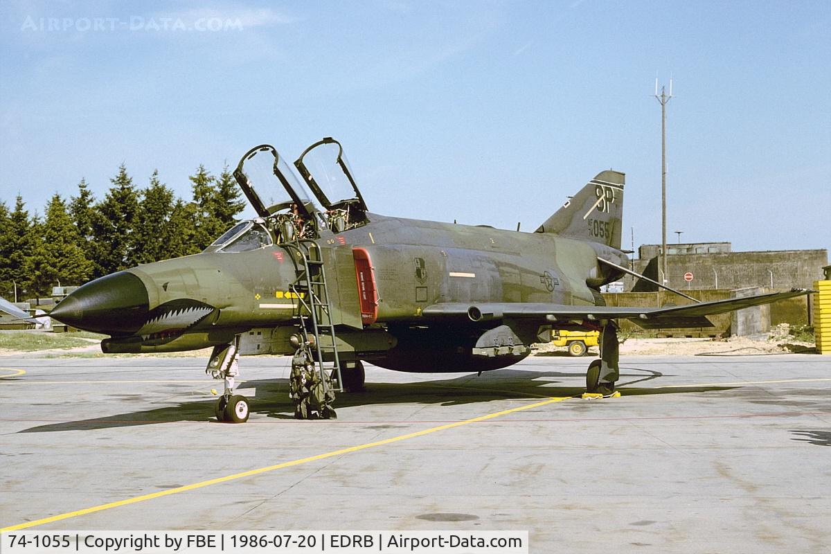 74-1055, 1974 McDonnell Douglas F-4E Phantom II C/N 4841, 52nd TFW F-4E (KM25 slidescan)
