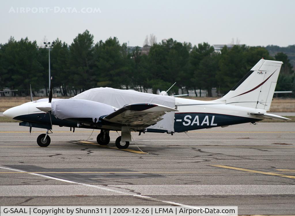 G-SAAL, 2003 Piper PA-34-220T Seneca V C/N 34-49273, Parked...