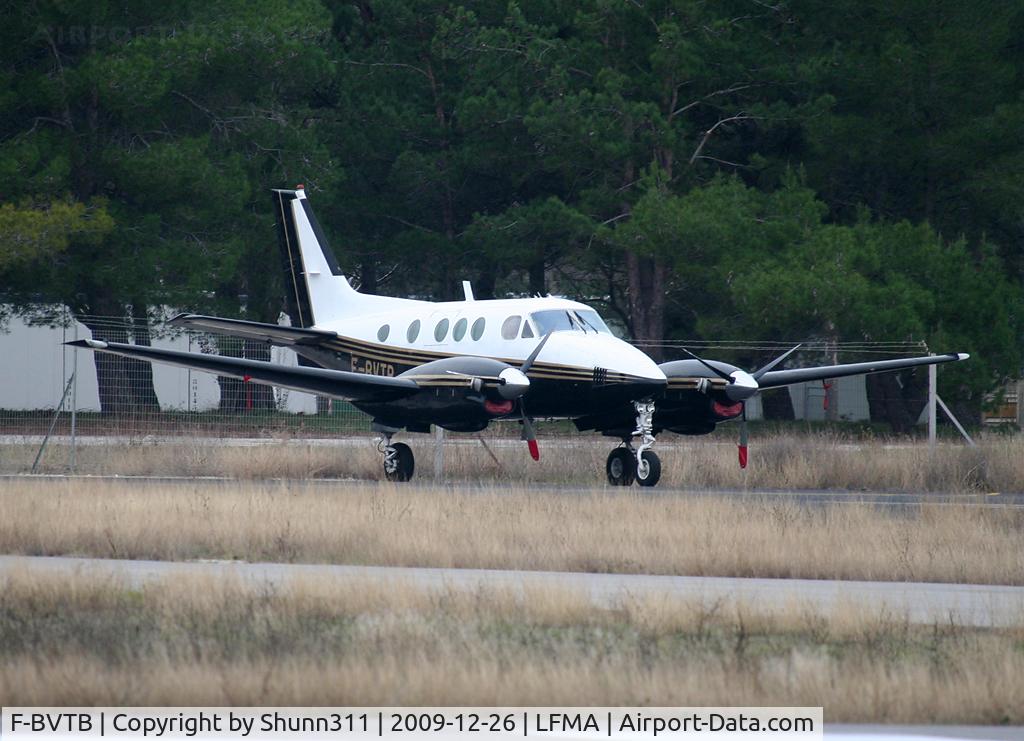F-BVTB, 1973 Beech C90 King Air C/N LJ-579, Parked at his home base...