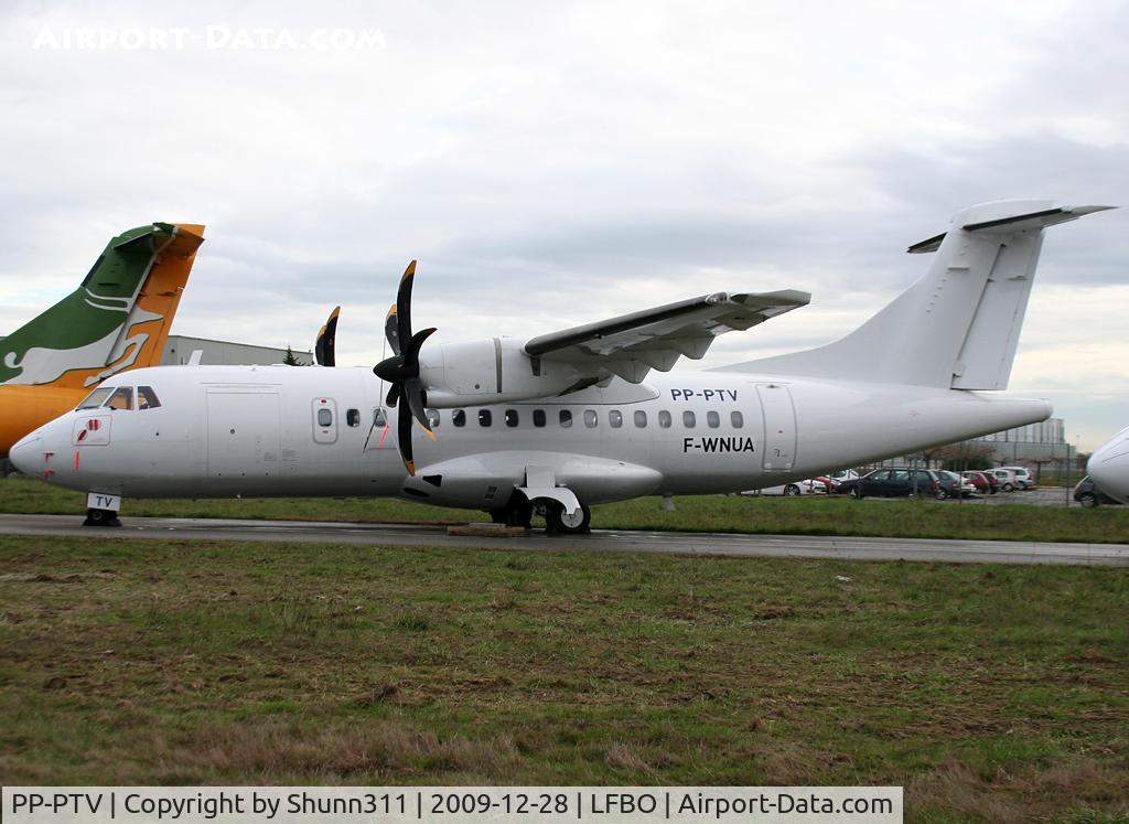 PP-PTV, 1996 ATR 42-500 C/N 503, Ex. F-WNUA from Air Deccan...