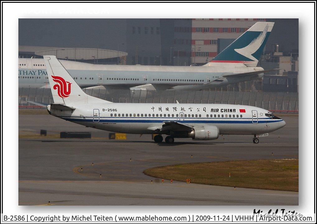 B-2586, 1992 Boeing 737-3Z0 C/N 27047, Air China