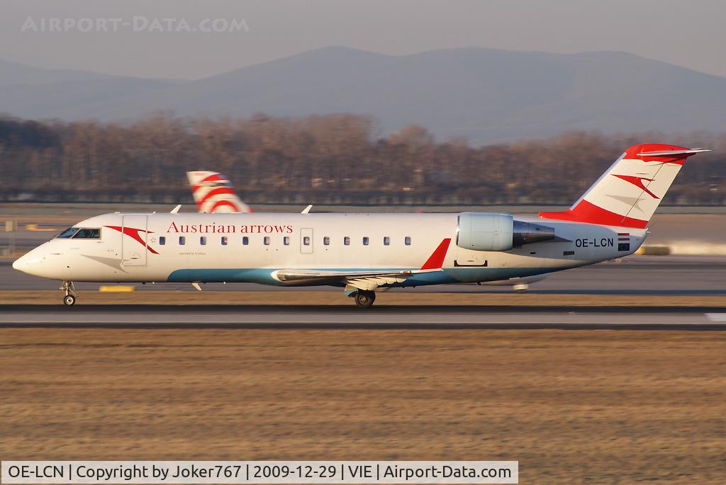 OE-LCF, 1996 Canadair CRJ-200LR (CL-600-2B19) C/N 7094, Austrian arrows Canadair Regional Jet CRJ200LR
