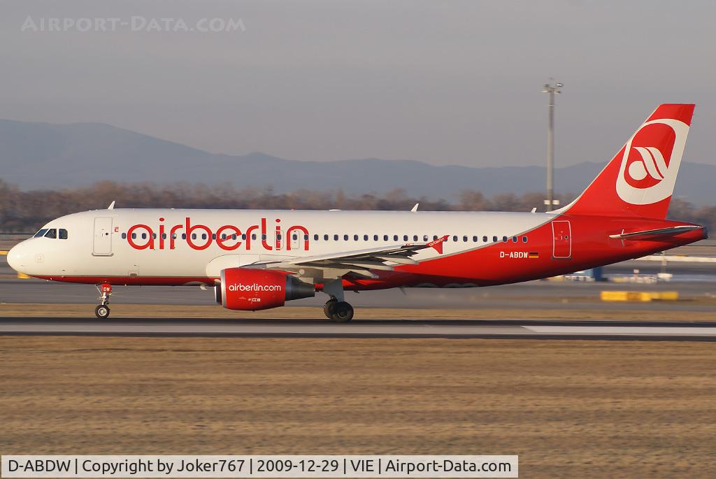 D-ABDW, 2009 Airbus A320-214 C/N 3945, Air Berlin Airbus A320-214