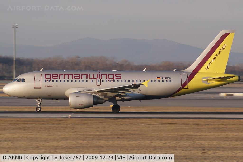 D-AKNR, 2000 Airbus A319-112 C/N 1209, Germanwings Airbus A319-112