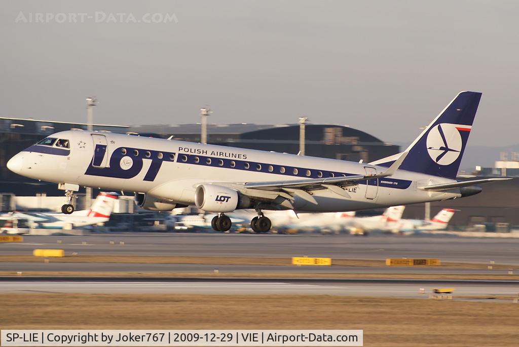 SP-LIE, 2006 Embraer 175LR (ERJ-170-200LR) C/N 17000153, LOT Polish Airlines Embraer ERJ-175