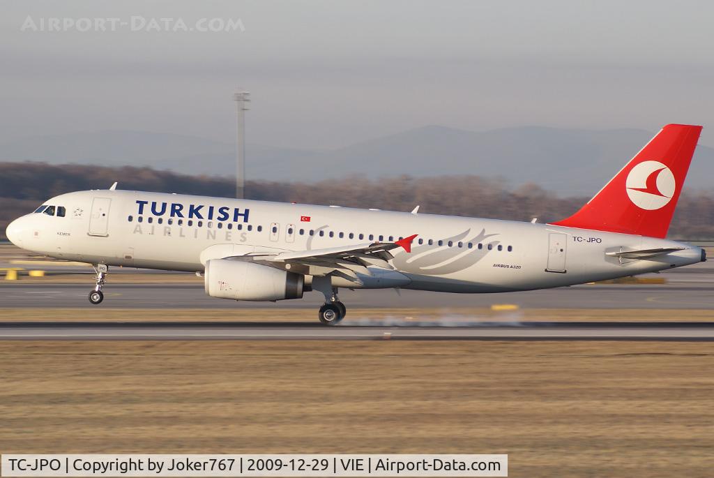 TC-JPO, 2008 Airbus A320-232 C/N 3567, Turkish Airlines Airbus A320-232