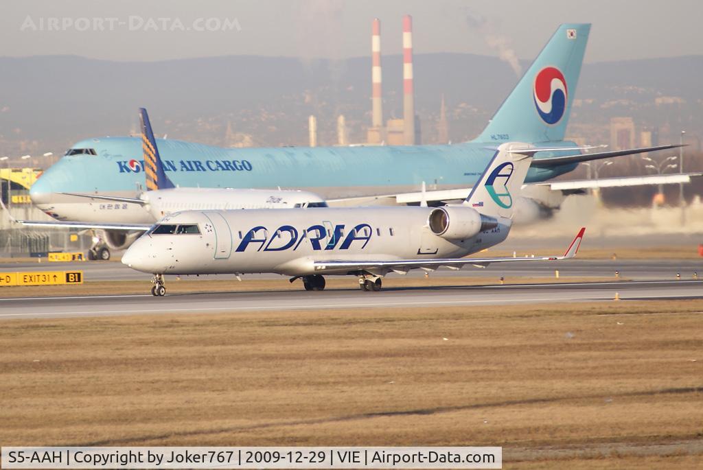 S5-AAH, 1994 Canadair CRJ-100LR (CL-600-2B19) C/N 7032, Adria Airways Canadair Regional Jet CRJ200LR