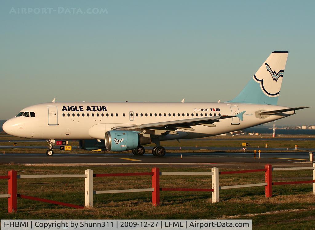 F-HBMI, 1996 Airbus A319-114 C/N 639, Lining up rwy 31R
