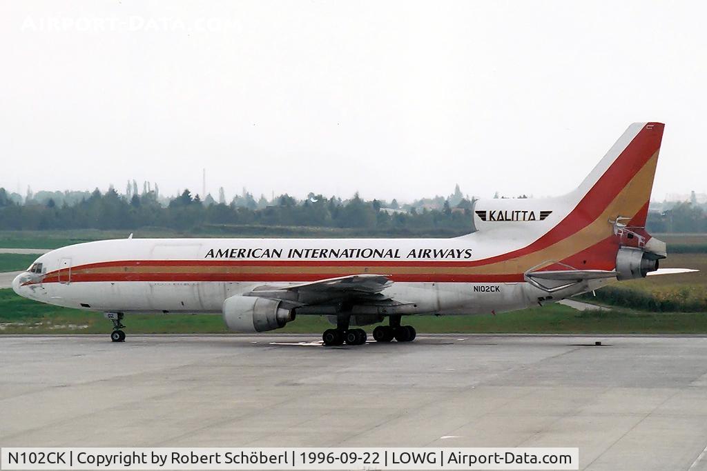 N102CK, 1980 Lockheed L-1011-200F Tristar C/N 193N-1198, Very special visitor in 1996!!