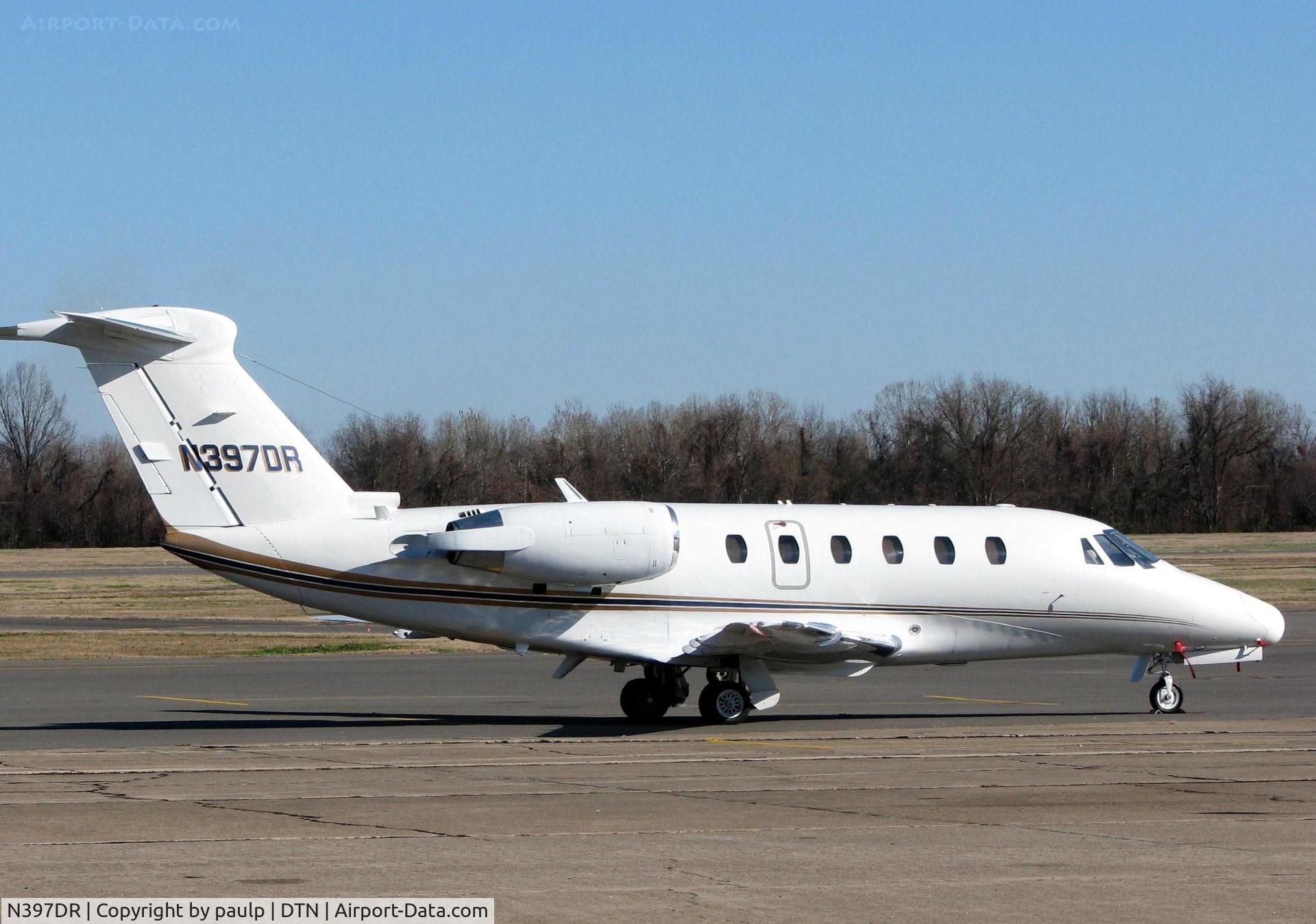 N397DR, 1986 Cessna 650 Citation III C/N 650-0107, At Downtown Shreveport.
