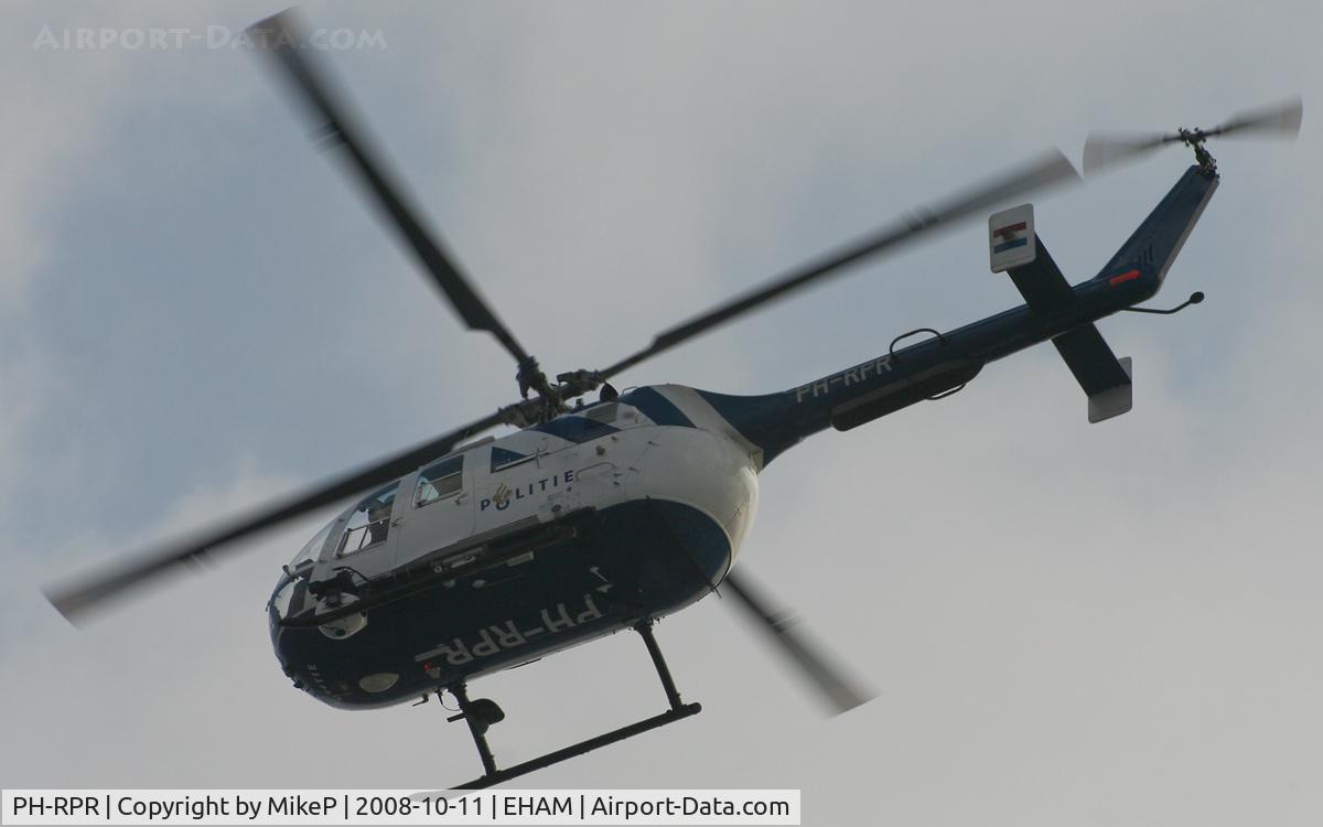 PH-RPR, MBB Bo-105C C/N S-356, Heading back for base.