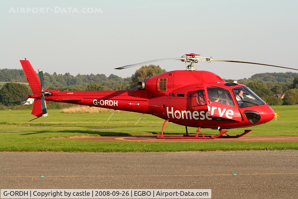 G-ORDH, 2006 Eurocopter AS-355N Ecureuil 2 C/N 5744, seen @ Wolverhampton