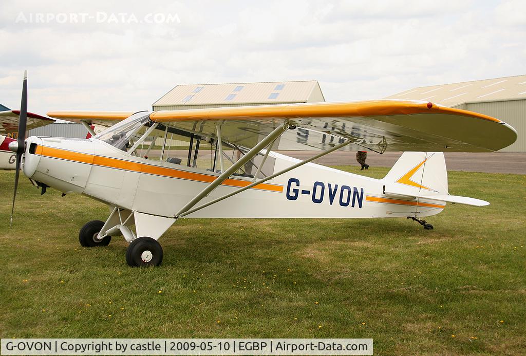 G-OVON, 1952 Piper L-18C Super Cub C/N 18-1596, seen @ Kemble