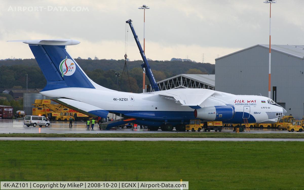 4K-AZ101, 1997 Ilyushin Il-76TD-90VD C/N 1063420716, Parked on Cargo West.