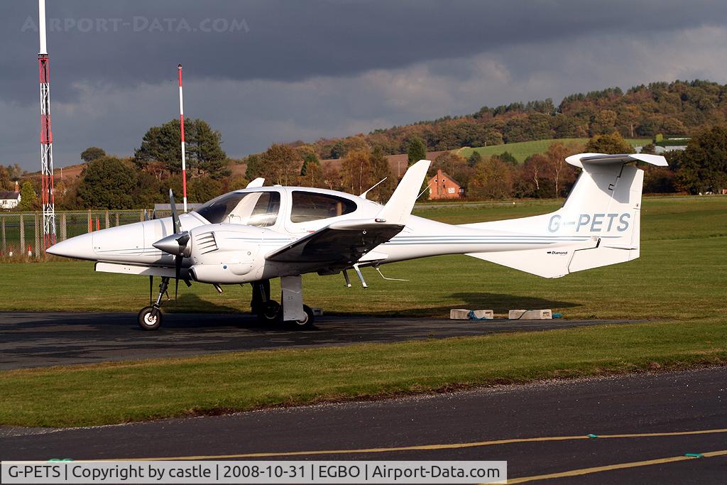 G-PETS, 2006 Diamond DA-42 Twin Star C/N 42.169, seen @ Wolverhampton
