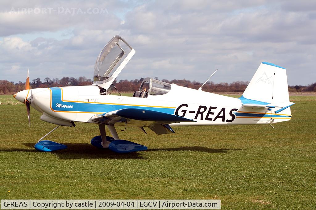 G-REAS, 1995 Vans RV-6A C/N PFA 181-12188, seen @ Sleap