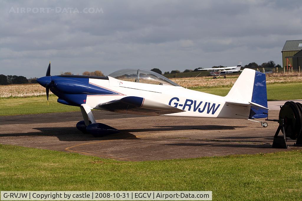 G-RVJW, 2005 Vans RV-4 C/N PFA 181-12987, seen @ Sleap