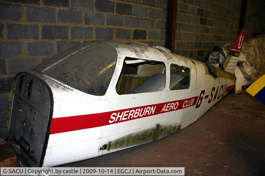 G-SACU, 1988 Piper PA-28-161 Cadet C/N 2841049, seen @ Sherburn in Elmet