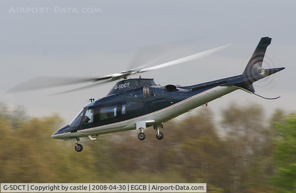 G-SDCT, 1999 Agusta A-109E Power C/N 11045, seen @ Barton