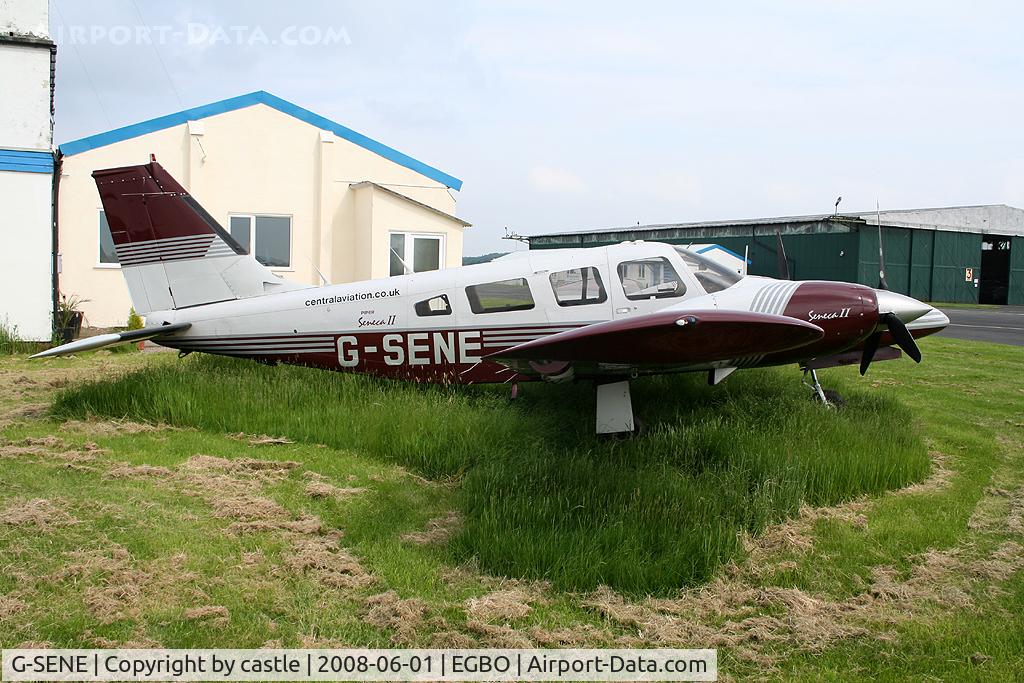 G-SENE, 1980 Piper PA-34-200T Seneca II C/N 34-8170069, seen @ Wolverhampton