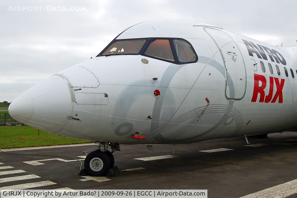 G-IRJX, 2001 British Aerospace Avro 146-RJ100 C/N E3378, Avro RJX