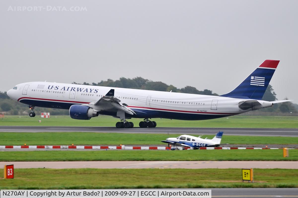 N270AY, 2000 Airbus A330-323 C/N 315, U.S. Airways