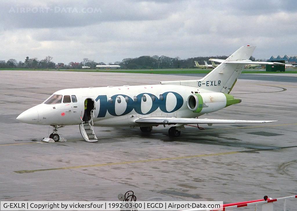 G-EXLR, 1990 British Aerospace BAe.125-1000B C/N 258151, Prototype '125-1000.